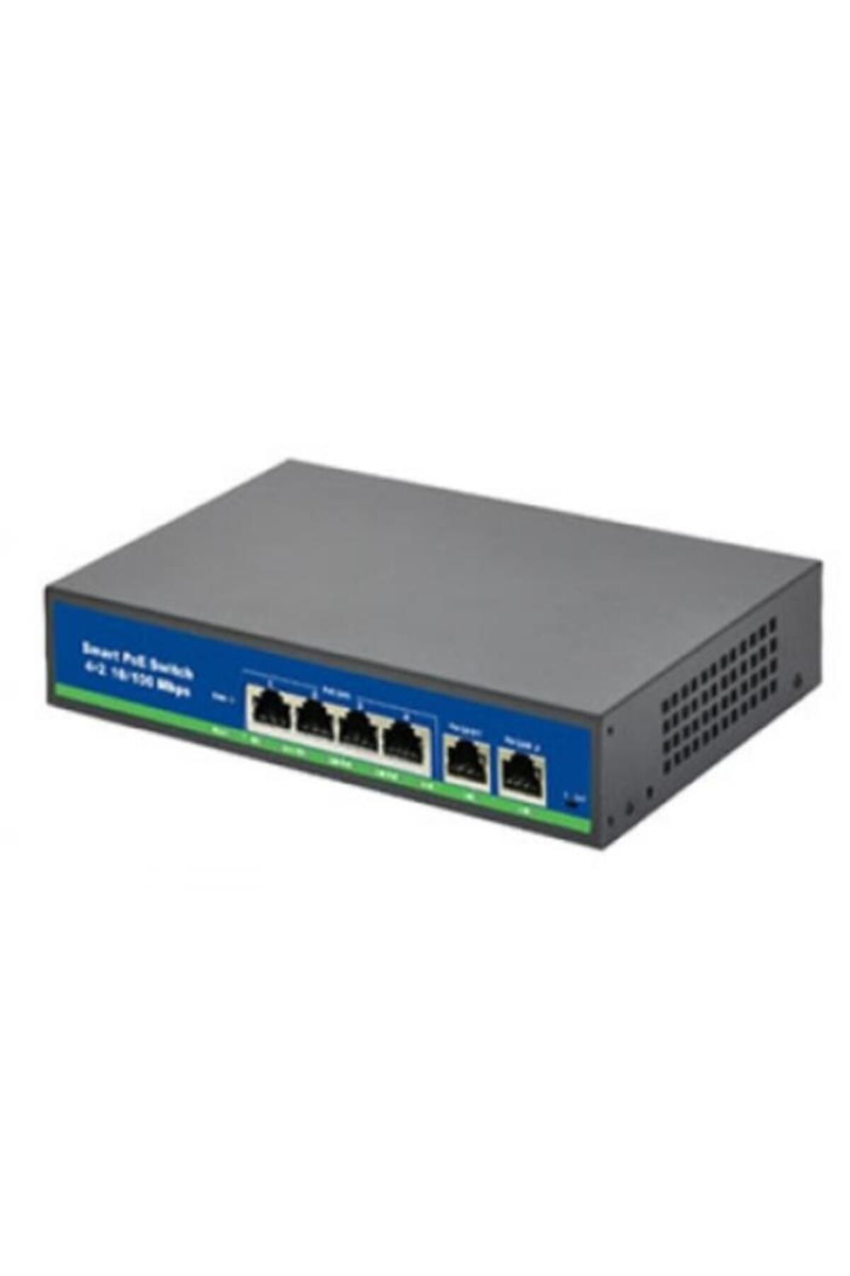 Vobotek Teknoloji ISEE ISS-2028FP 24 Port Poe+ 10-100 Mbps 2 Port 10-100-1000 Uplink 2 Port SFP Switch 250W