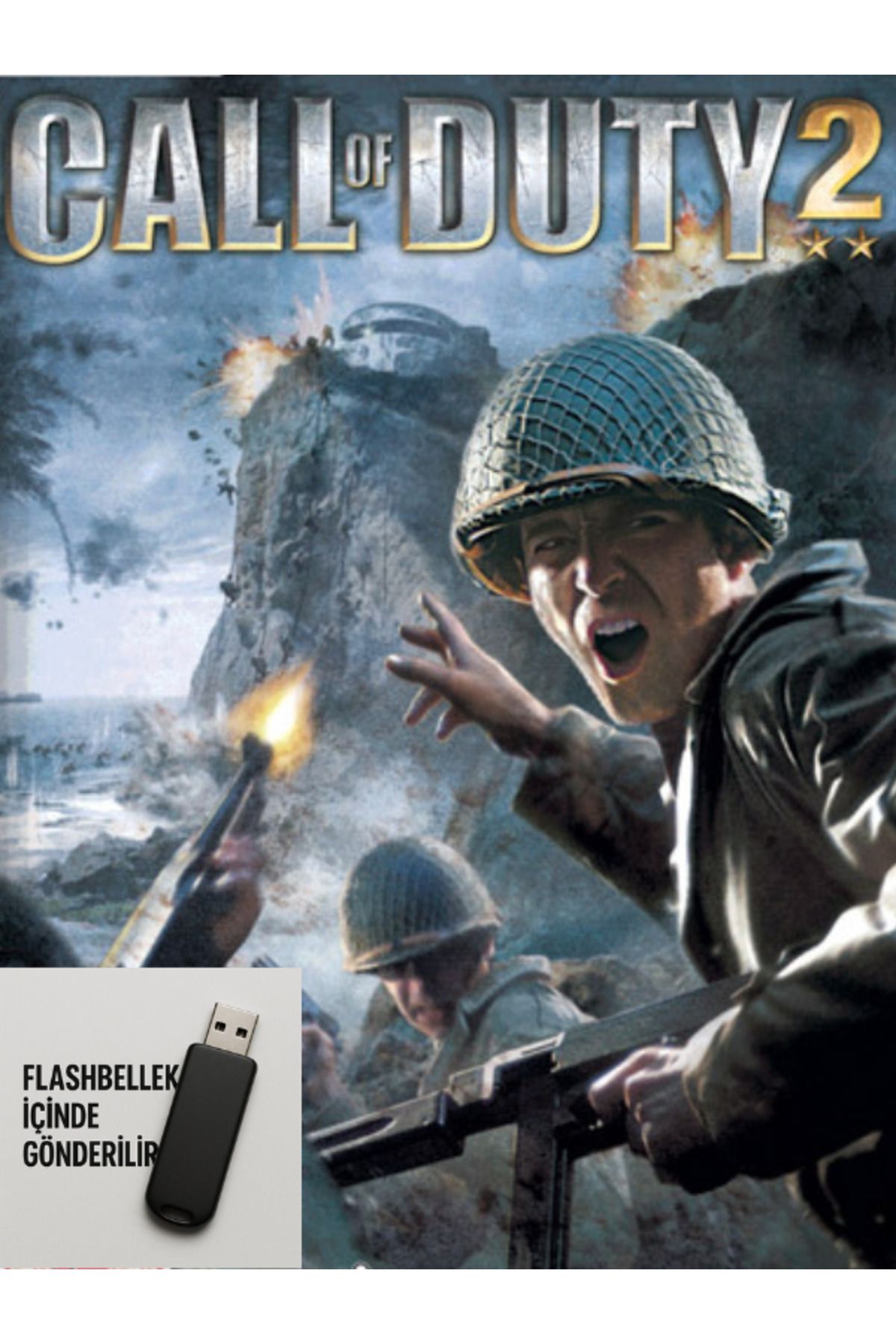 Tigdes 💻 Call of Duty 2 Full Türkçe PC Oyunu | Windows & Laptop Uyumlu | Flash Bellek İle Gönderim💻