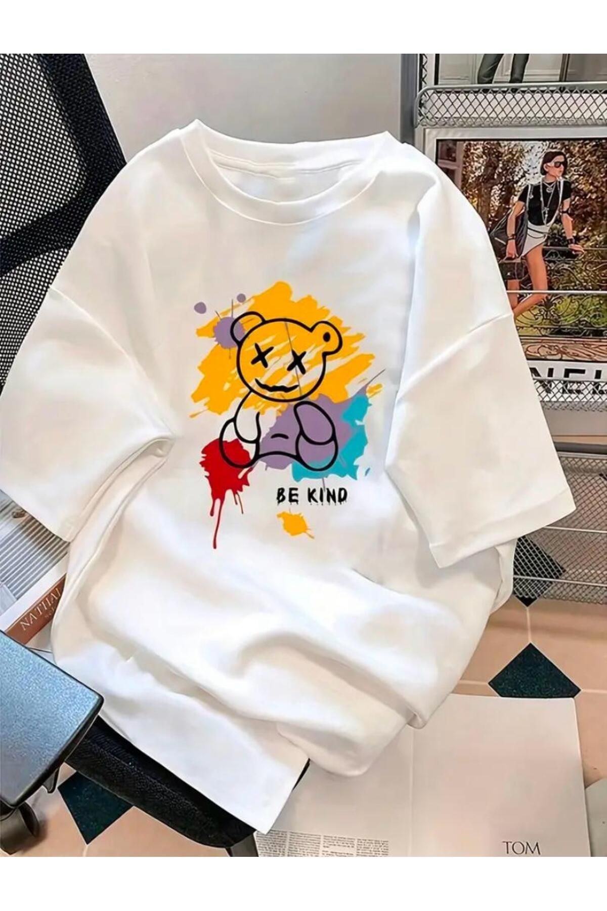 Hunors Sportswear & Company Be Kind Yazı Baskılı Basic T-shirt