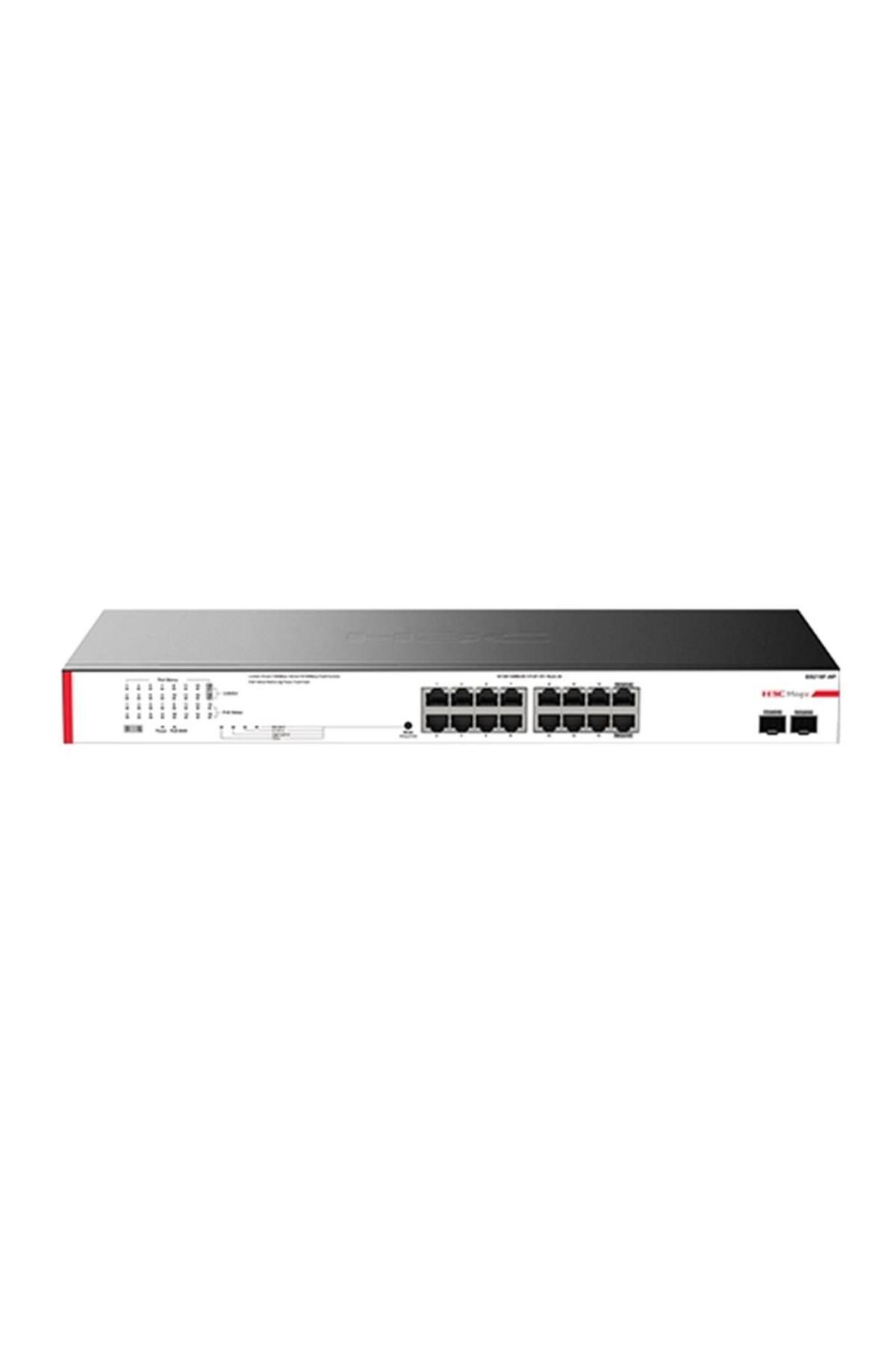 Vobotek Teknoloji H3C Magic BS218F-HP 16 Port Poe+ 10-100-1000 Mbps 2 SFP 225W Metal Kasa Swich
