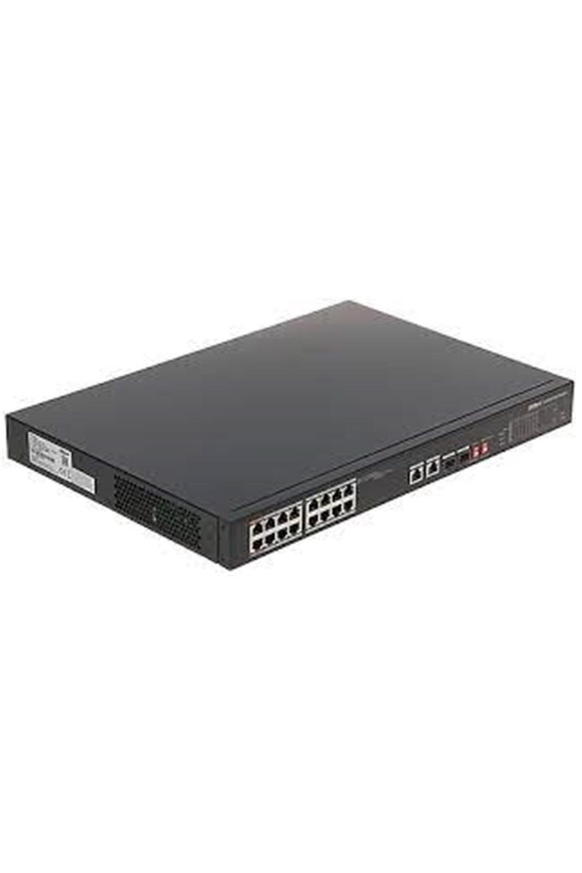Vobotek Teknoloji DAHUA PFS3218-16ET -135 16 PORT GIGABIT +1XRJ45-1XGB SFP COMBO 135W POE RACKMOUNT SWITCH