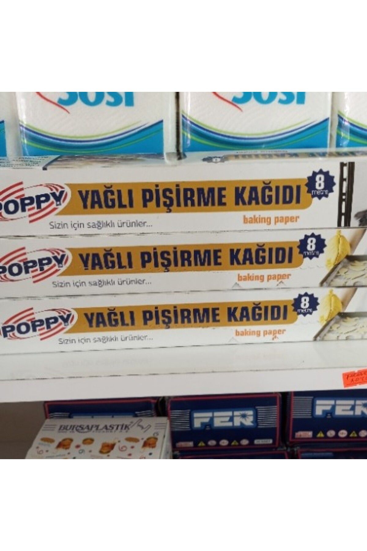 Ta-Fu Global YAĞLI PİŞİRME KAĞIDI (8M)