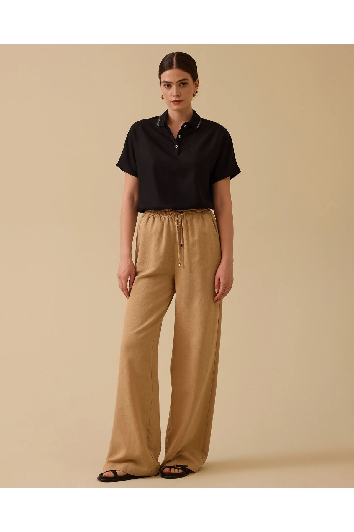 SEÇİL PANT 1010036 - CAMEL