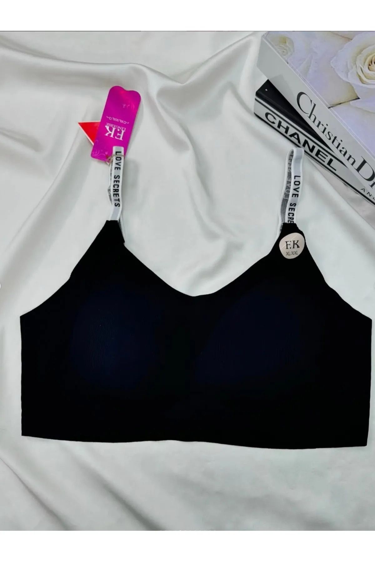 Clothes Box Lazer Kesim İz Yapmayan Sabit Padli Yumuşak Sütyen