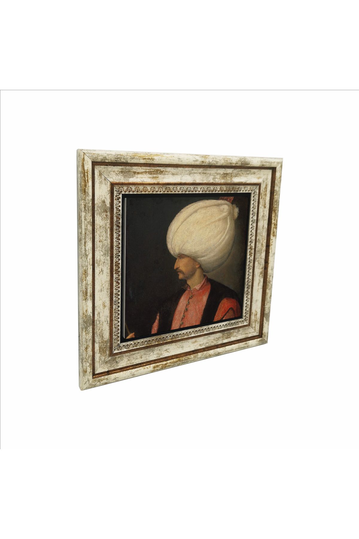 Souvenest Kanuni Sultan Süleyman Baskılı Doğaltaş Tablo (25 X 25)