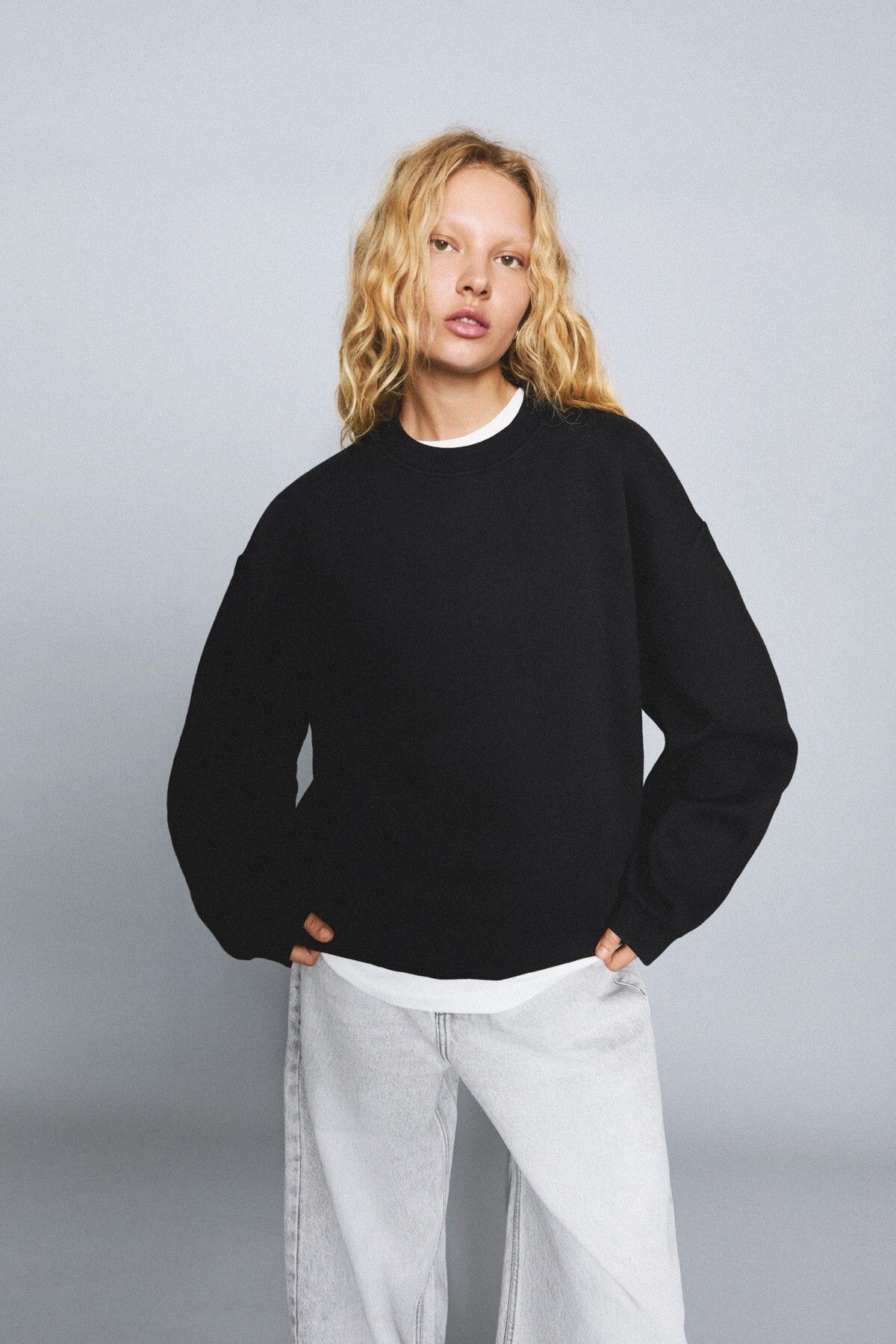 Bershka Cepli oversize sweatshirt