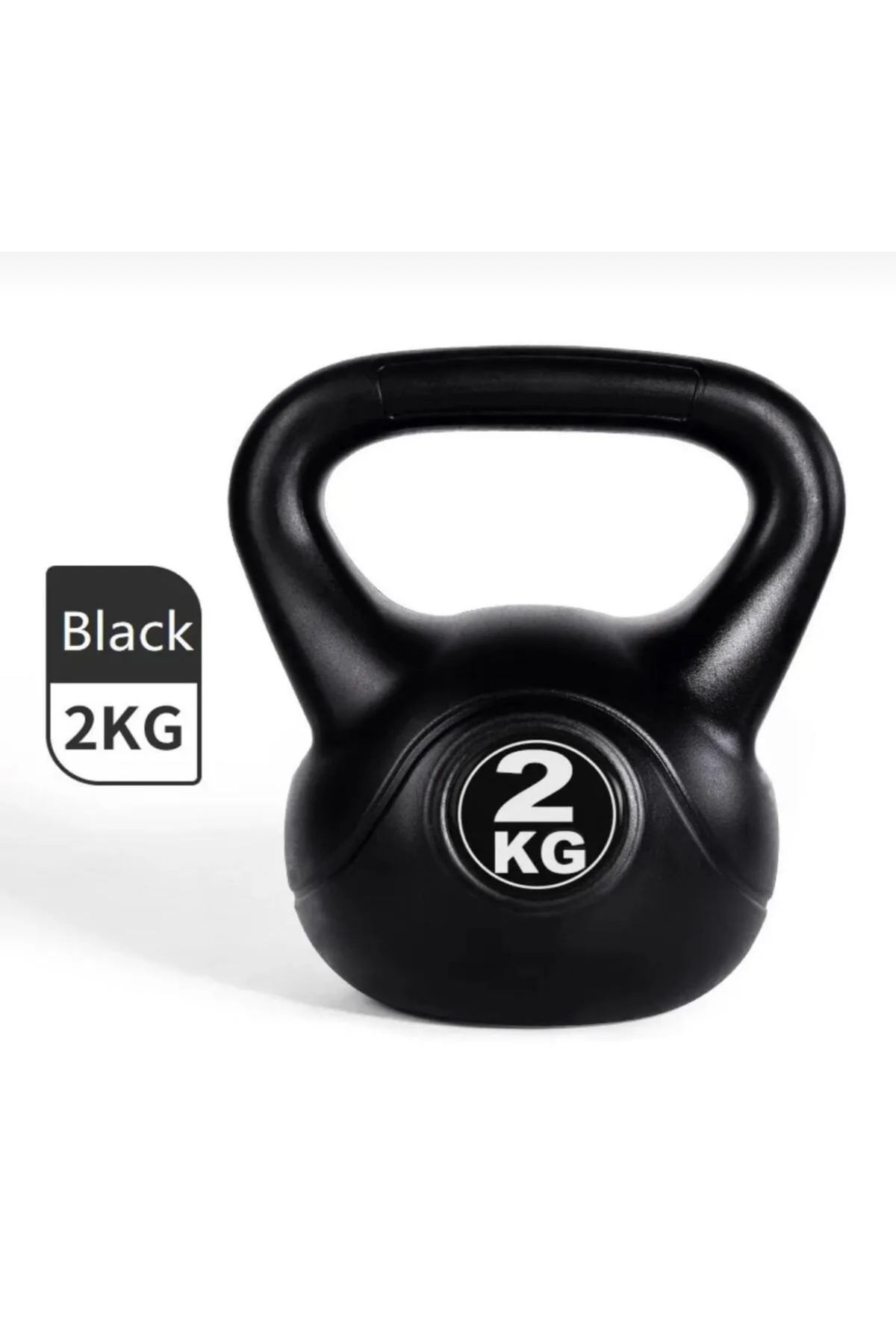 Leyaton Kettbell Ağırlık Çaydanlık Tipi 2 Kg Siyah