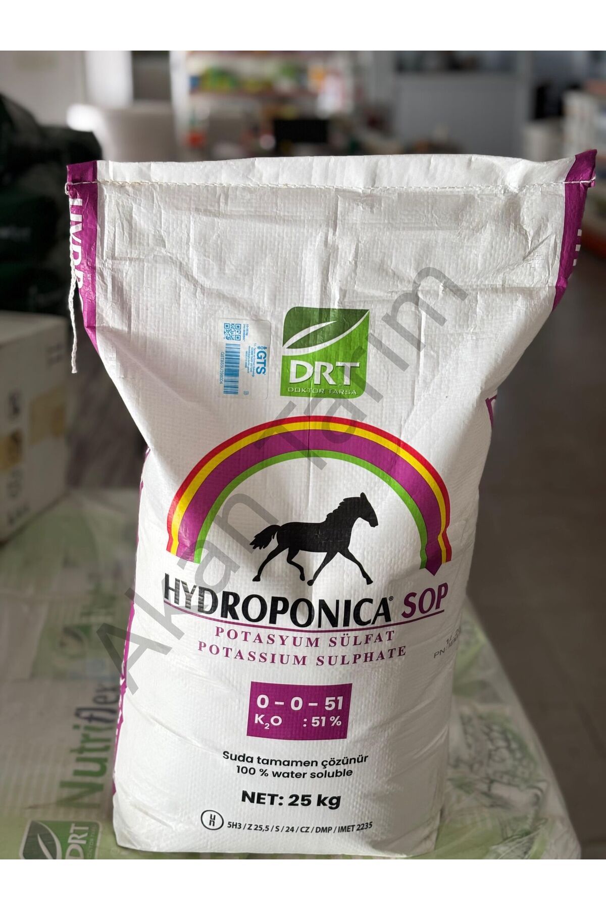 DOKTOR TARSA Hydroponica 0-0-51 Potasyum Sülfat 25 Kg