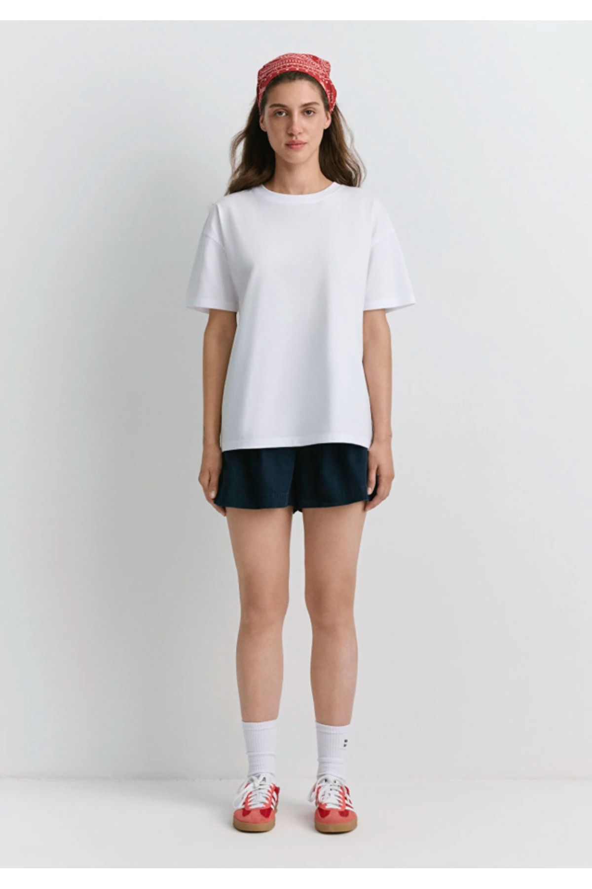MODA Basic T-shirt-beyaz