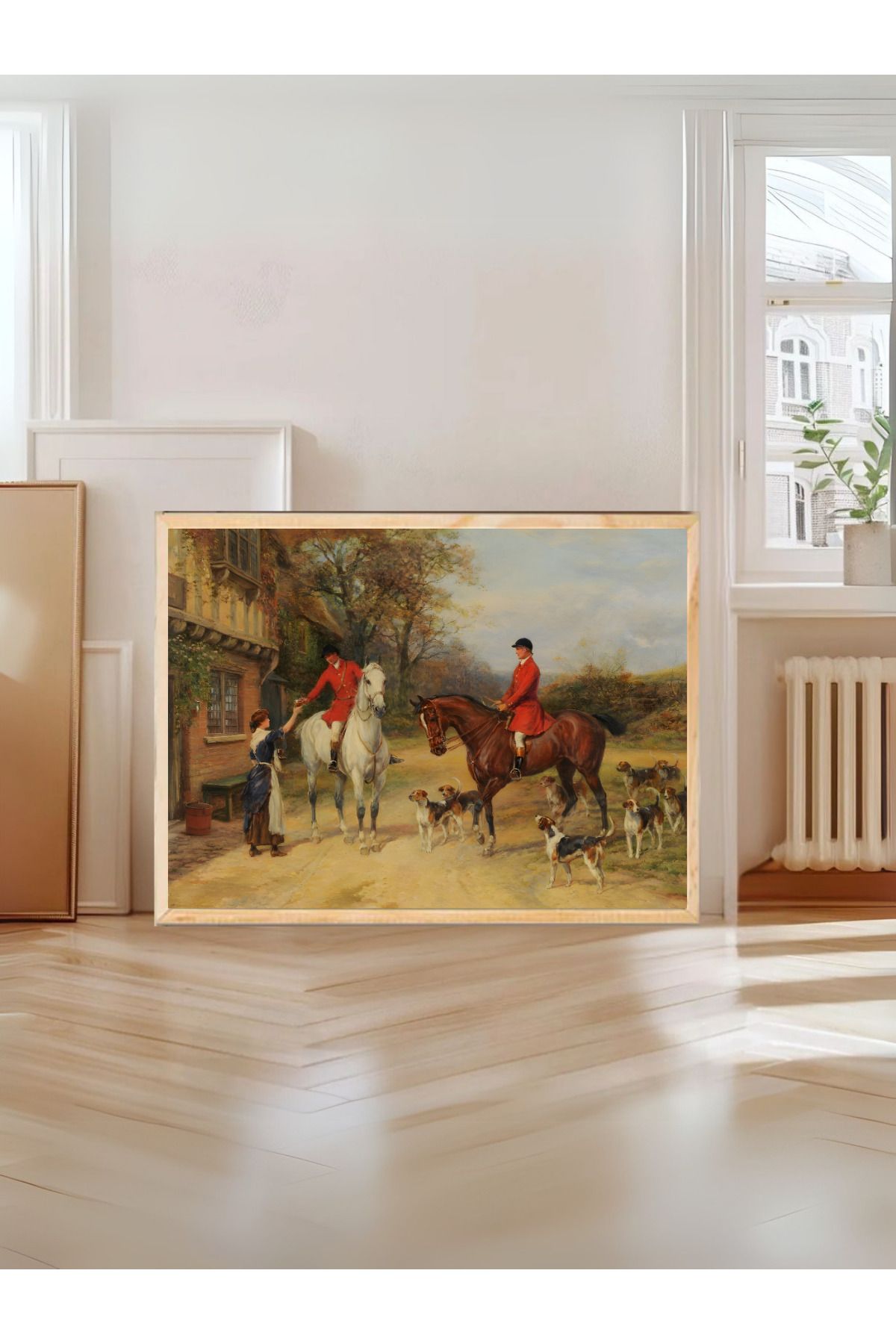 woodhomeworks tek parça salon ofis dekor tablo