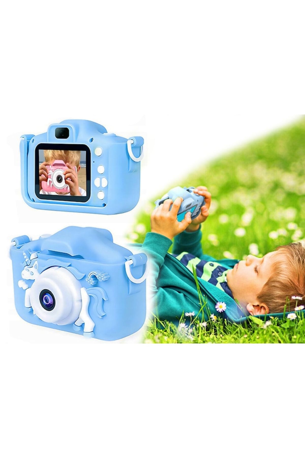 varioshop-VarioShop® Digital Camera for Kids, Dual camera, Multiple effects, Games, 12MP, 1920 x 10 9