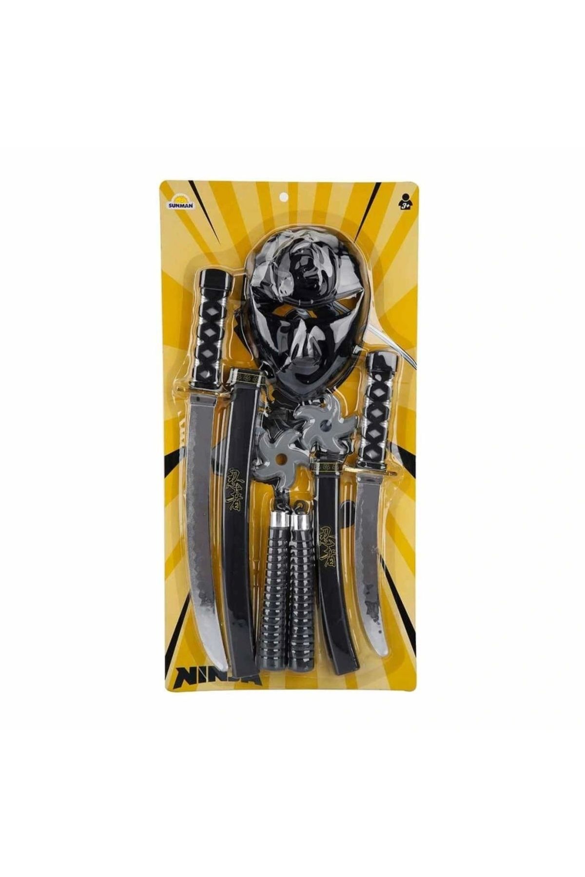 OurStyles Ninja Maske ve Kılıç Seti