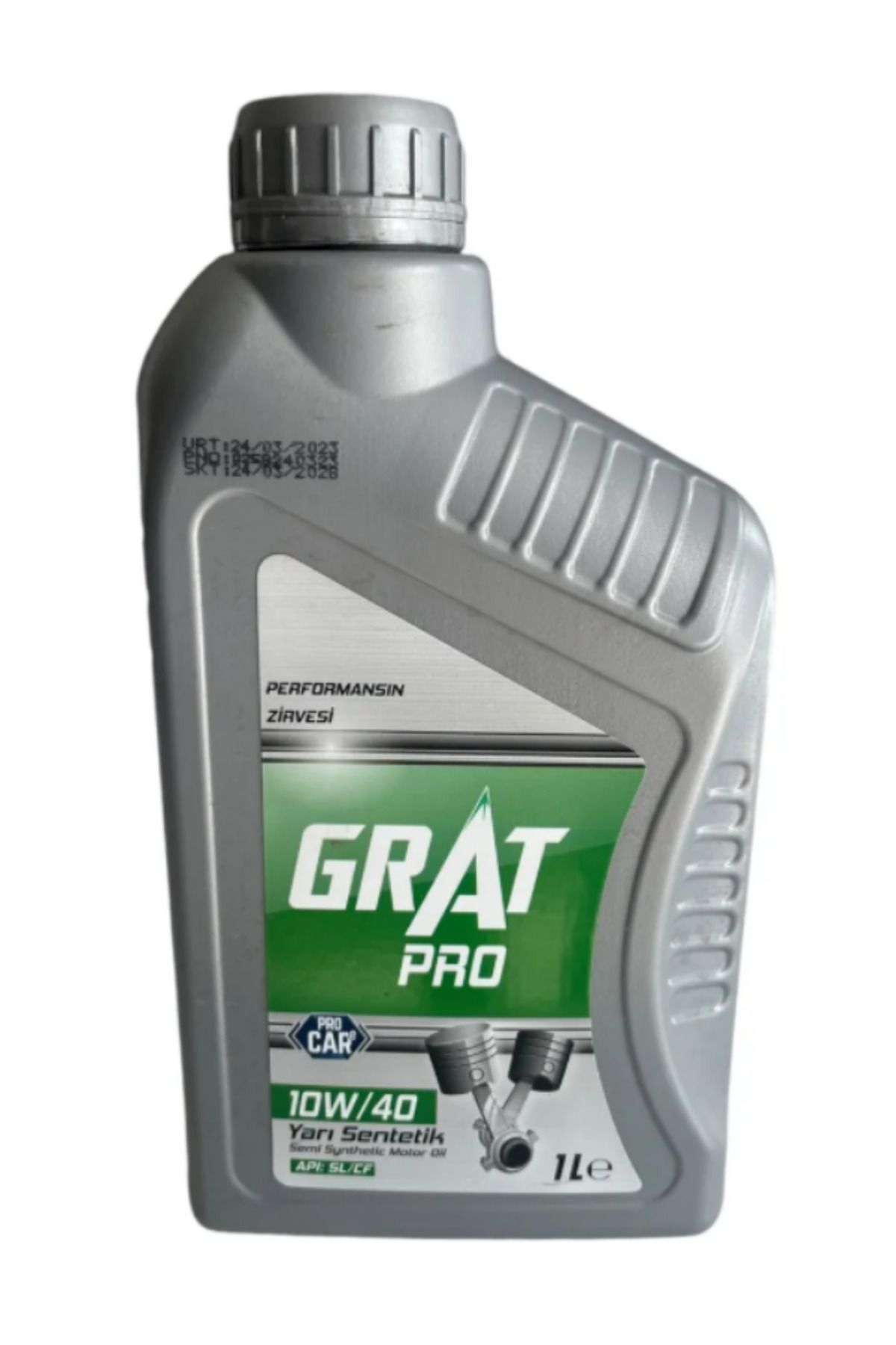 GRAT Pro 10W-40 Yarı Sentetik Motor Yağ 1 Litre