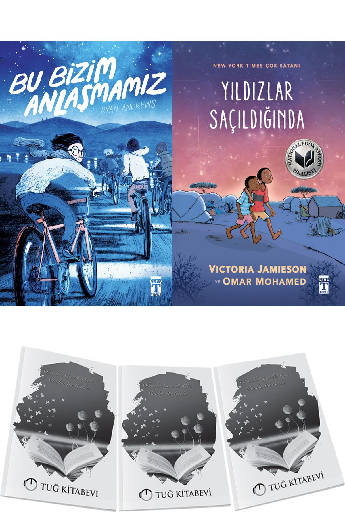 Genç Timaş Bu Bizim Anlaşmamız ve Yıldızlar Saçıldığında (Fleksi Cilt) 2li Set + Hediyeli