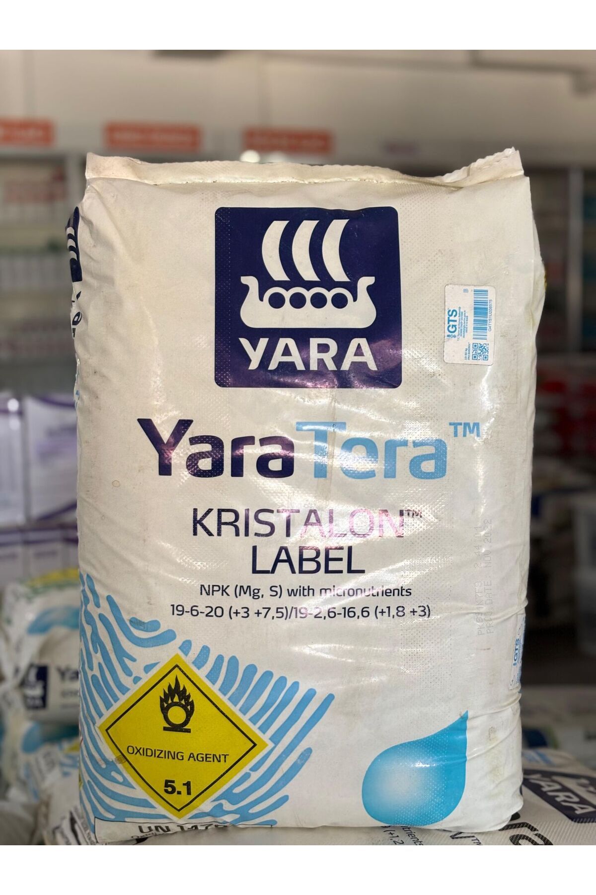 YaraTera Yara Tera Kristalon Label 19-6-20 PK Gübre 25 KG