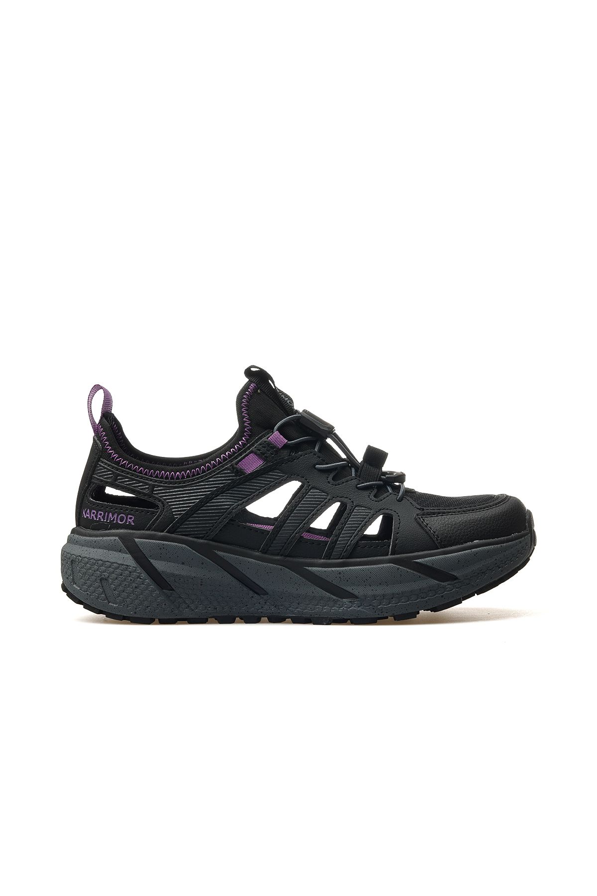 Karrimor Hamilton Womens Kadın Günlük Sneaker Ayakkabı 25y Kw2538 Z Siyah Mor