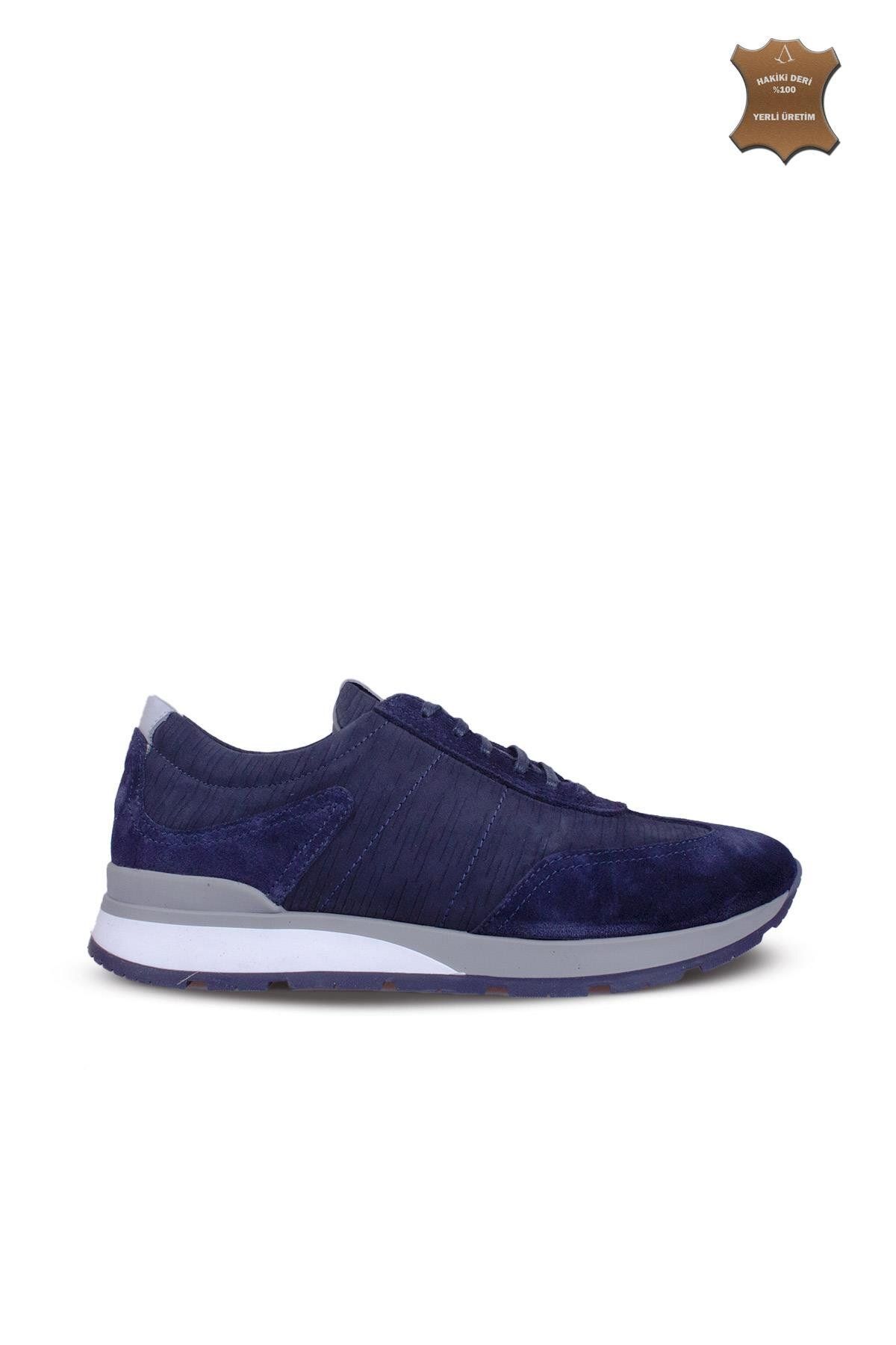 7ADIMDAAŞK Erkek Bağcıklı Sneaker Hakiki Deri Ayakkabı 032Y25E5825