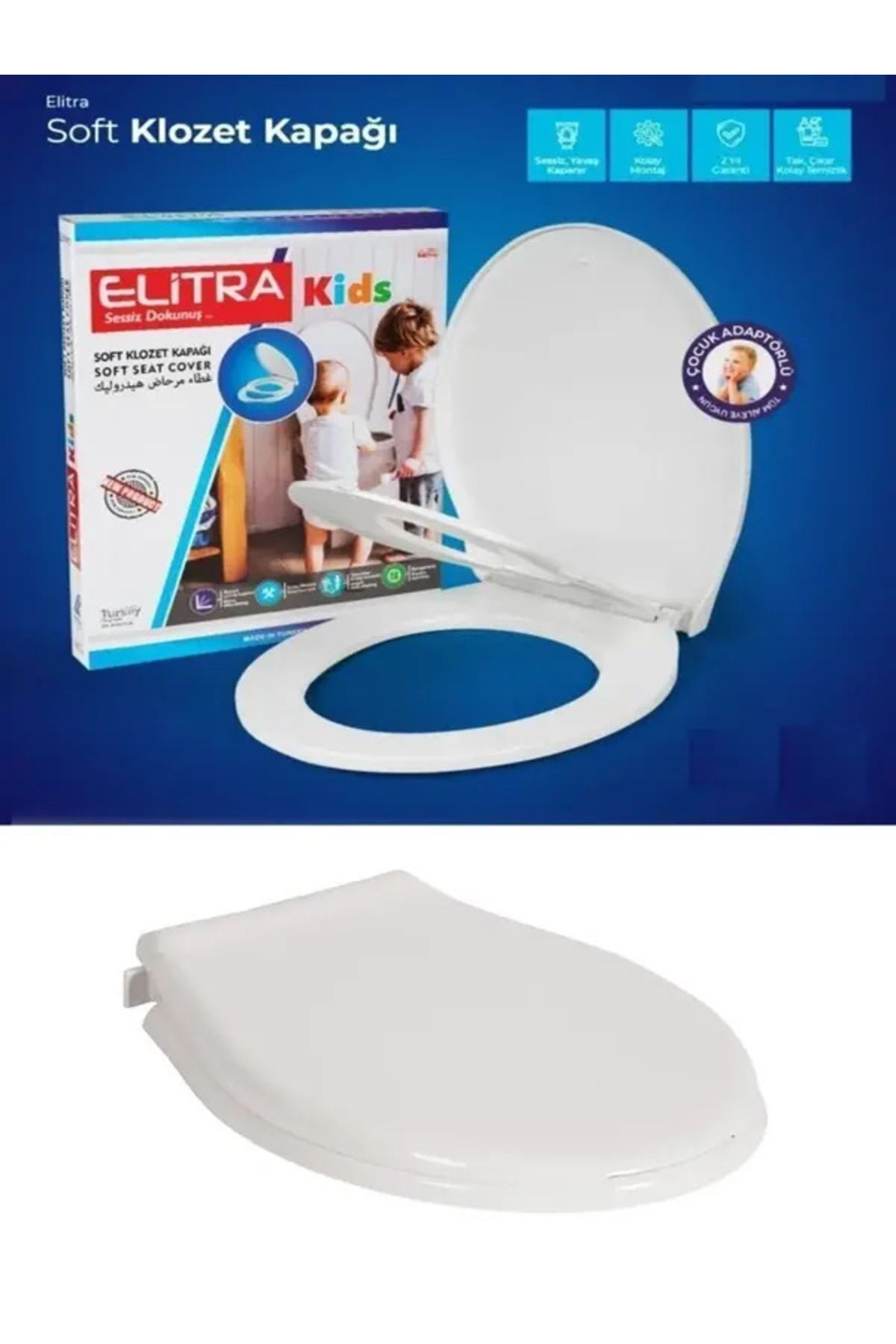 ELİTRA ÇOCUK OTURAKLI KLOZET KAPAĞI ELİTRA