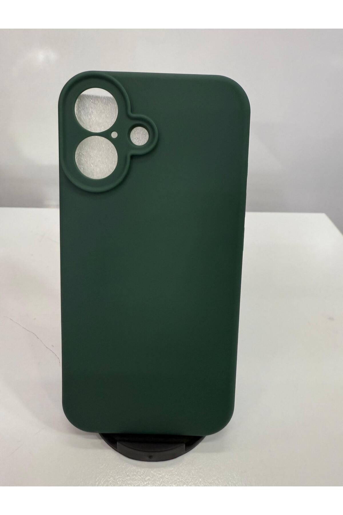 İnci İphone 16 lansman silikon içi kadife kılıf