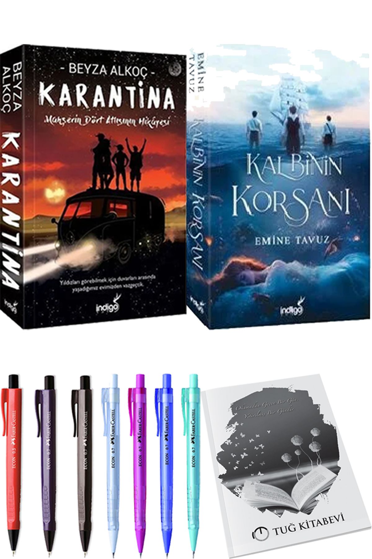 İndigo Kitap Karantina 1 Beyza Alkoç ve Kalbinin Korsanı + Hediyeli