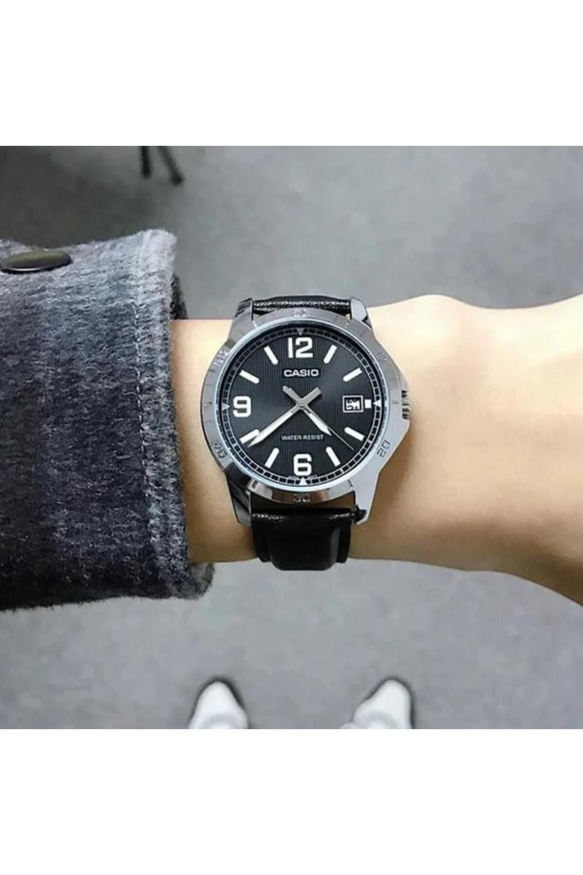 Casio-Ceas Barbati, Casio, Collection MTP-V0 MTP-V004L-1B 2