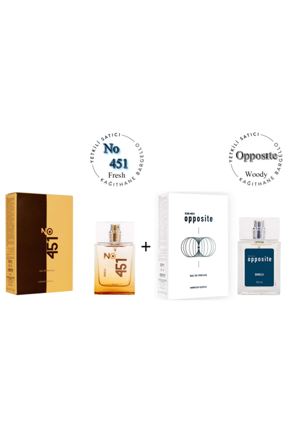 Bargello No:451 + Opposite Unisex / Erkek Parfüm Edp 50 ml Fresh / Woody - Mnms50no451oppo