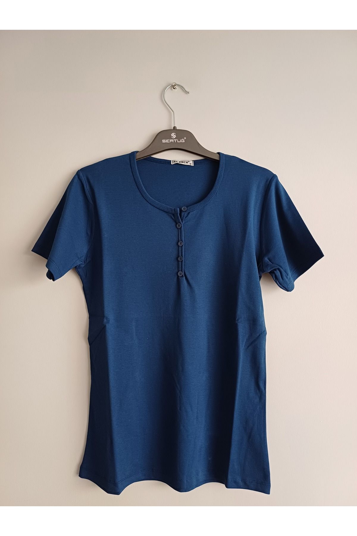 MODAMELLA DÜZ RENK BASIC PAMUKLU T-SHIRT