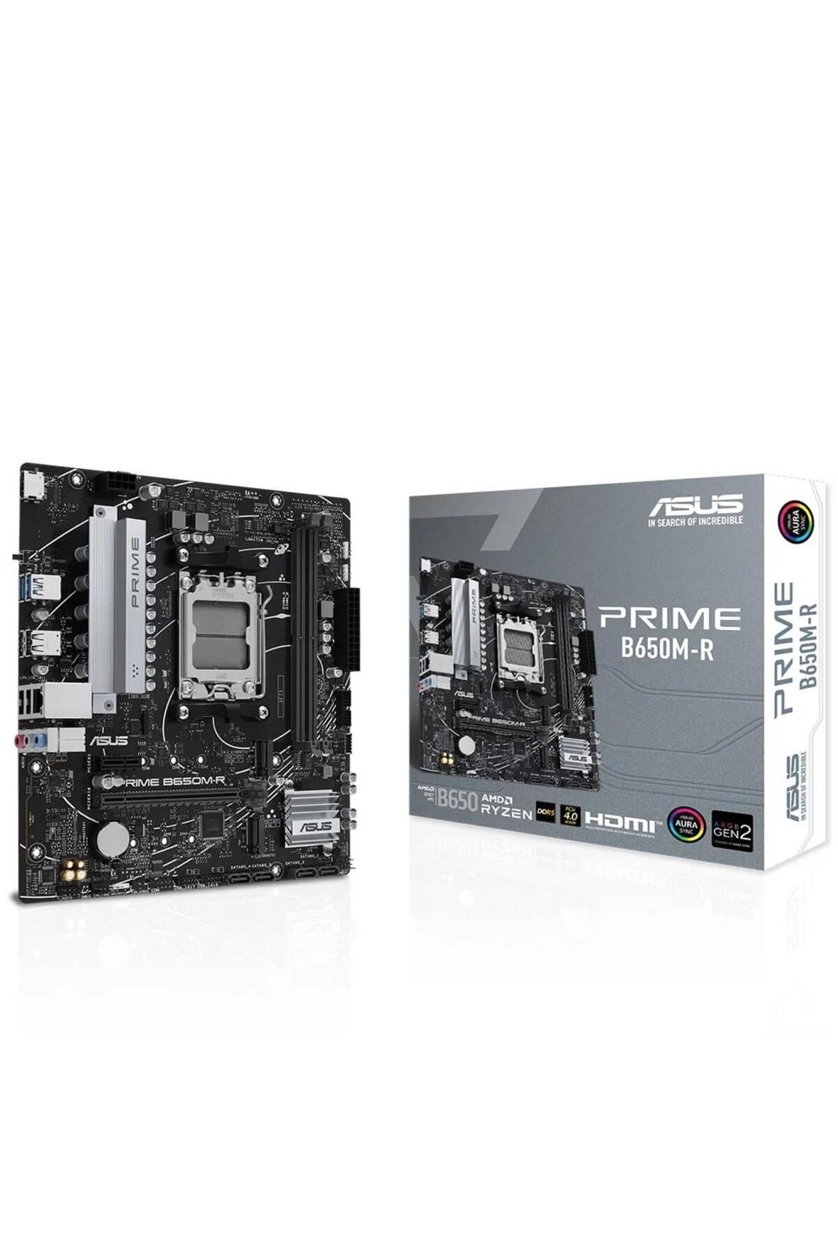 Vobotek Teknoloji Prime B650M-R 7200MHz (OC) DDR5 Soket AM5 M.2 HDMI mATX Anakart