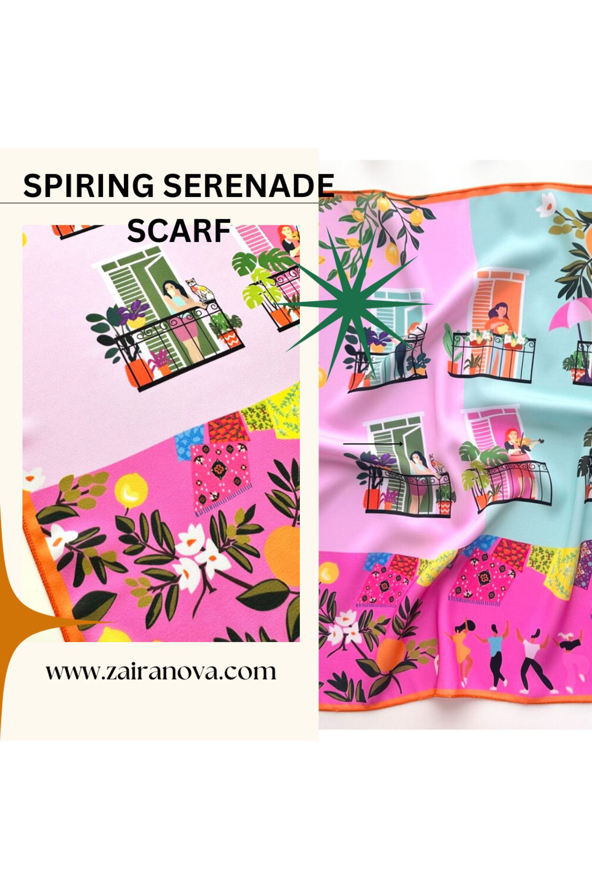 zaira nova Spring Fular