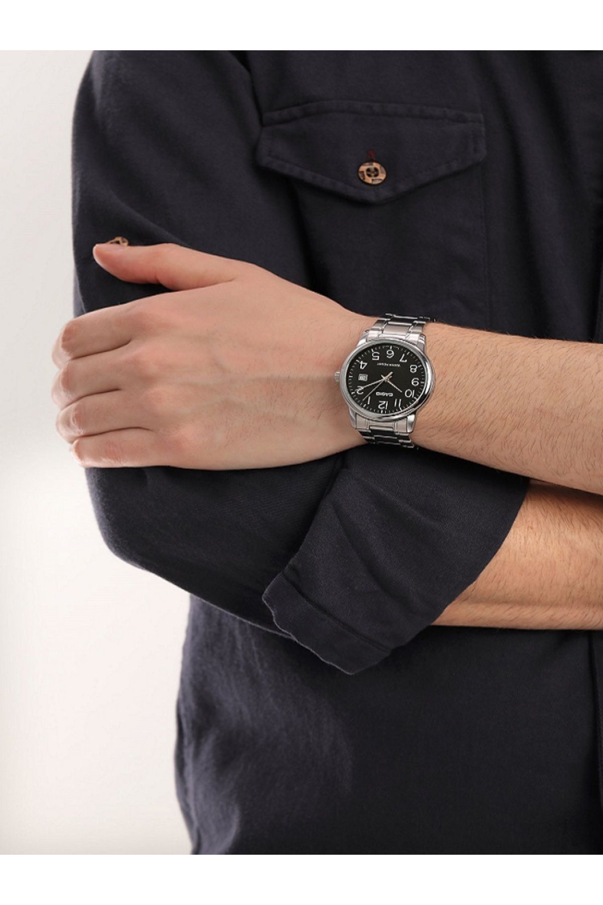 Casio-Ceas Barbati, Casio, Collection MTP-V0 MTP-V002D-1B 2