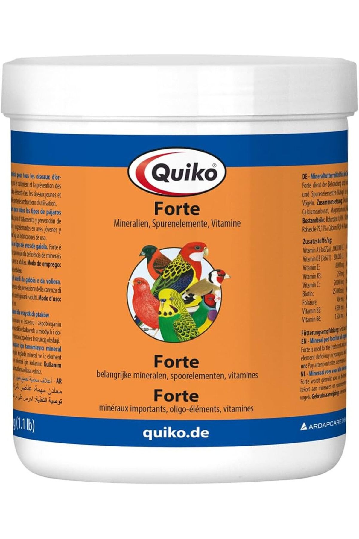 Quiko Forte E Vitamini+27 Farklı Vitamin Kombinasyonu 500gr