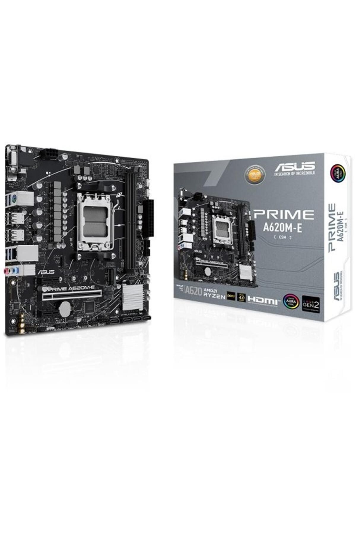 Vobotek Teknoloji PRIME A620M-E-CSM 6400mhz(OC) RGB M.2 AM5 mATX DDR5 Anakart