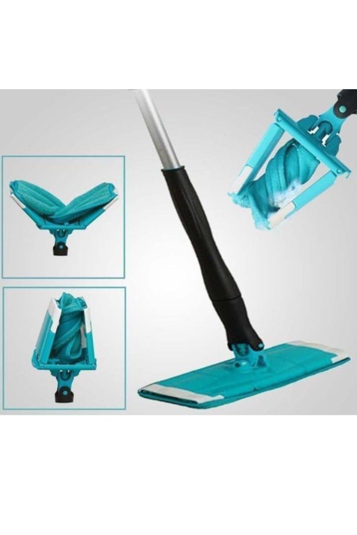 varioshop-Mop Rotativ cu Microfibra VarioShop®, Maner Reglabil, Rasucire Automata, pentru toate Tipurile de P 8