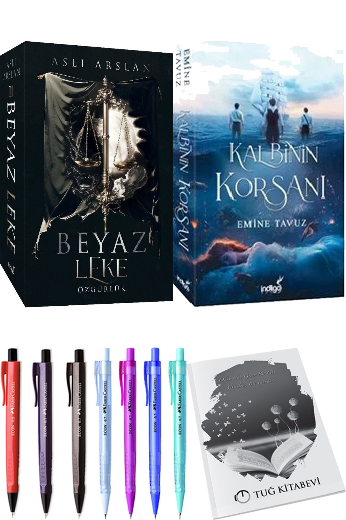 İndigo Kitap Beyaz Leke 2 Özgürlük Aslı Arslan ve Kalbinin Korsanı + Hediyeli