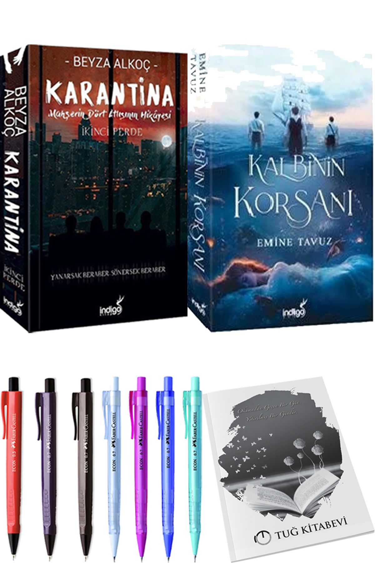 İndigo Kitap Karantina 2 Beyza Alkoç ve Kalbinin Korsanı + Hediyeli