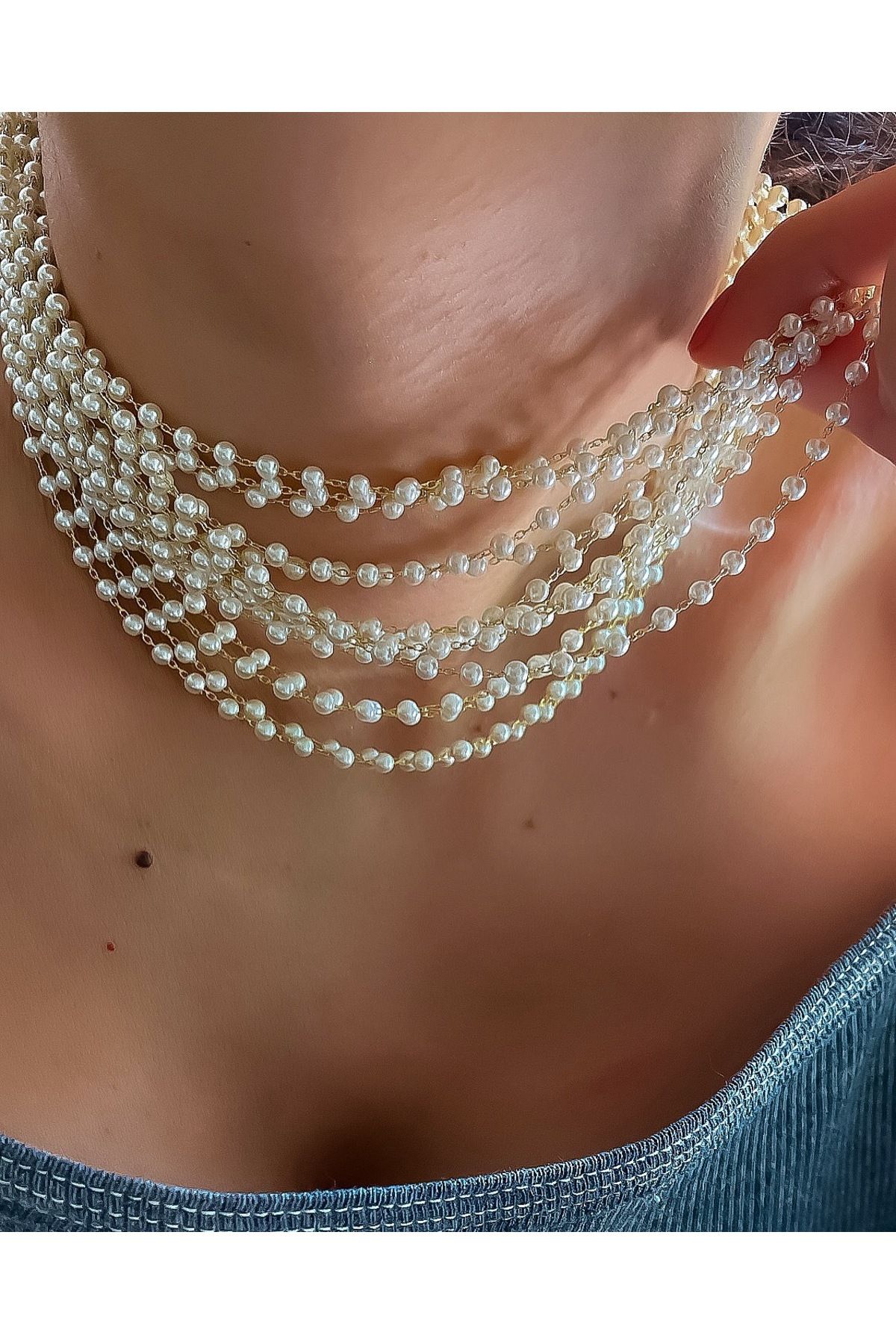 CAKA TAKI Pearl Bubble Kolye