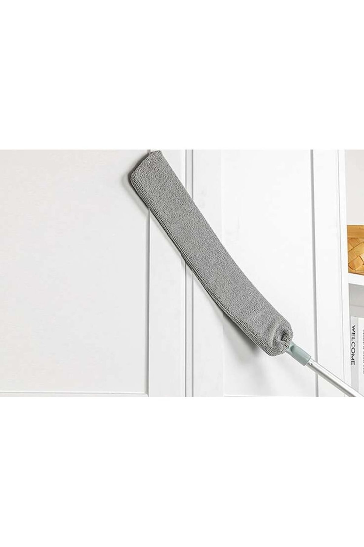 varioshop-VarioShop® dust brush/pad, Extendable handle up to 250 cm, For hard-to-reach areas, 8