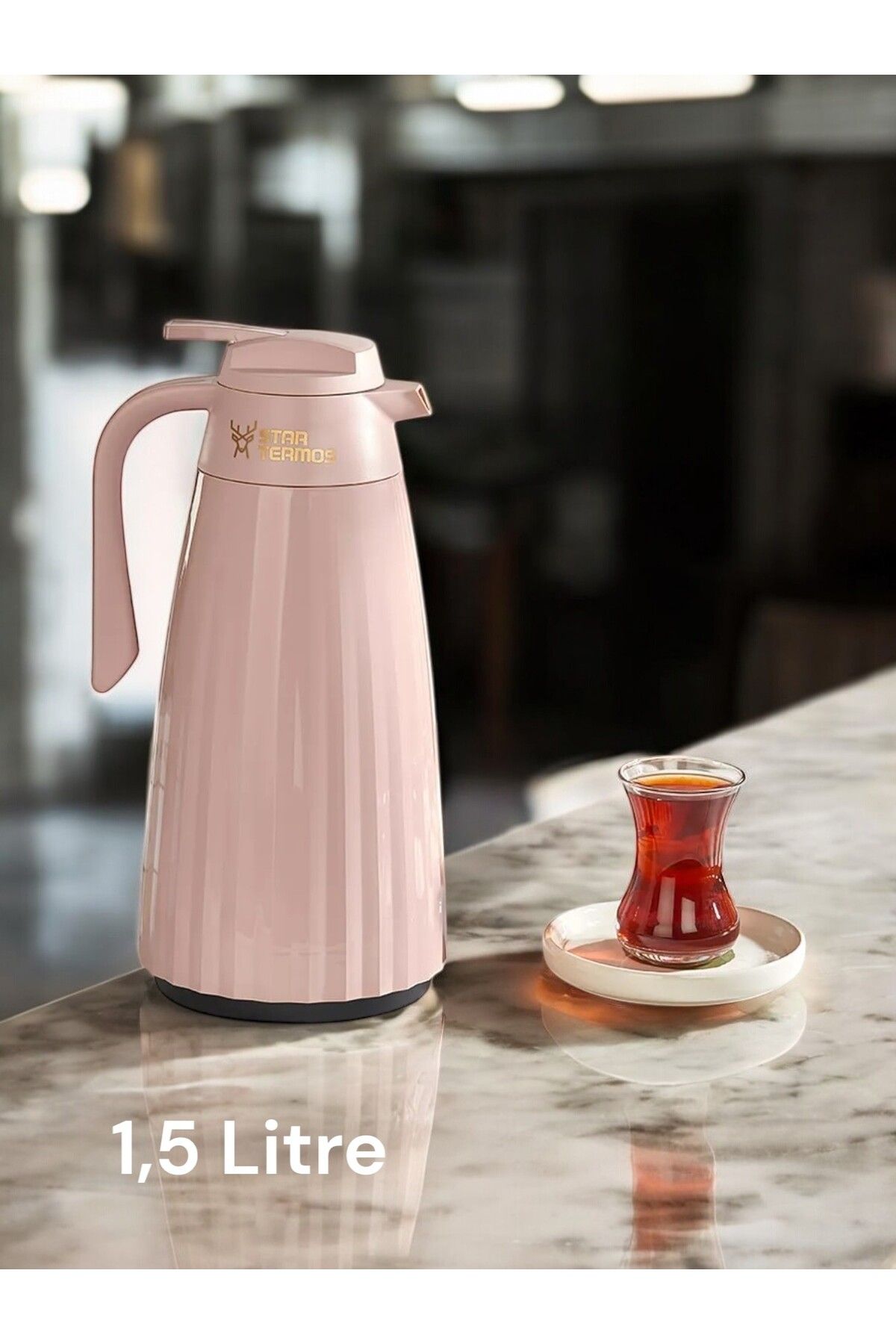 Nesto Home 1,5 Litre Çift Cam Termos