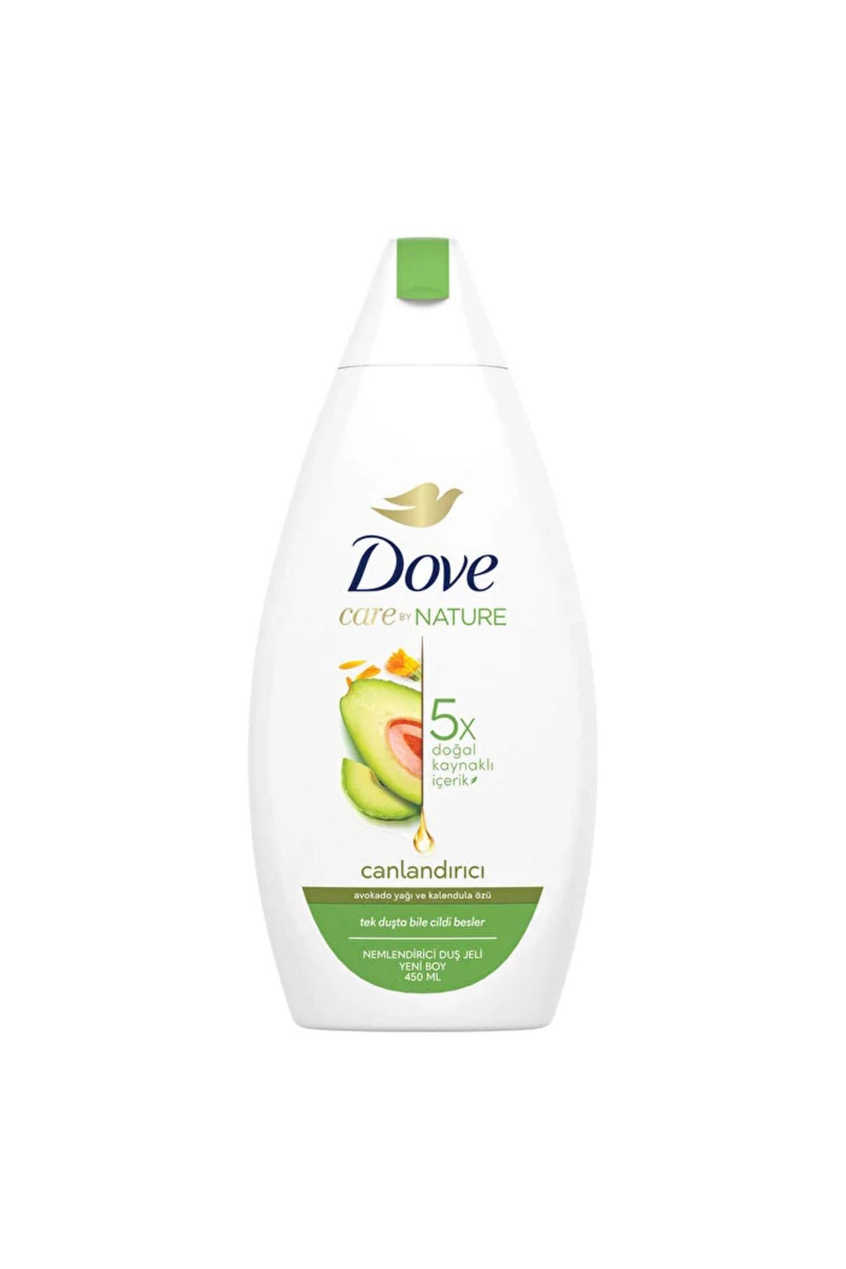 Dove Duş Jeli - Avokado Yağı ve Kalendula Özü - 450 ml