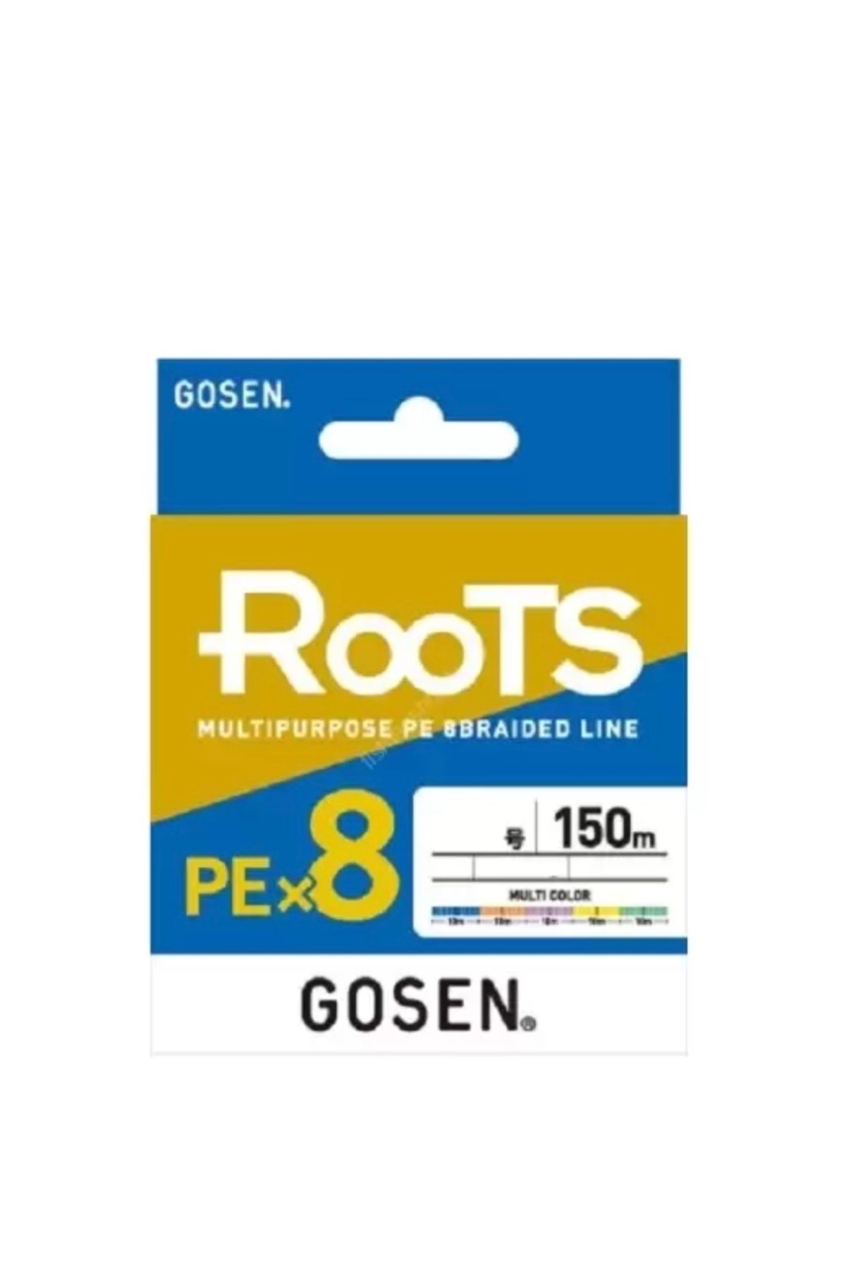 GOSEN Roots PEx8 150m Multicolor