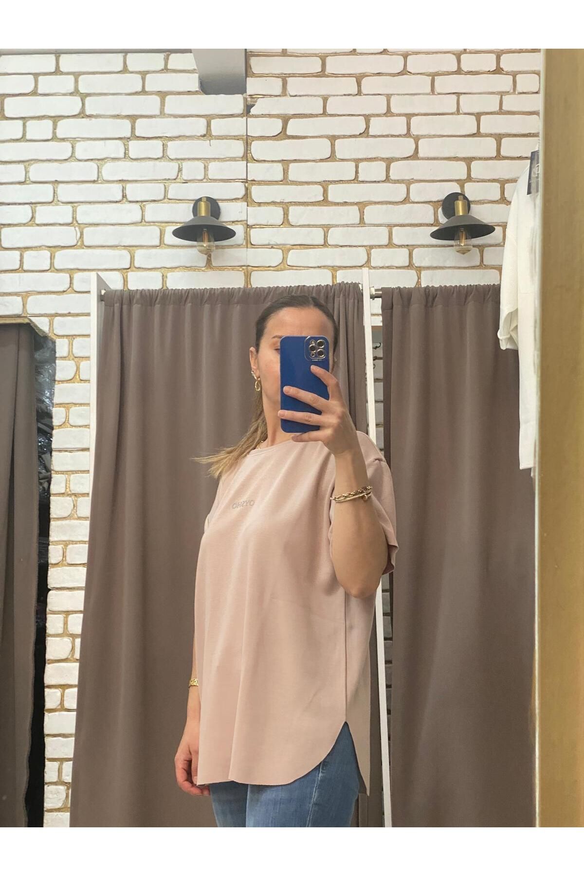 TUBA TOPTAŞ LAZER KESİM MODAL TSHİRT
