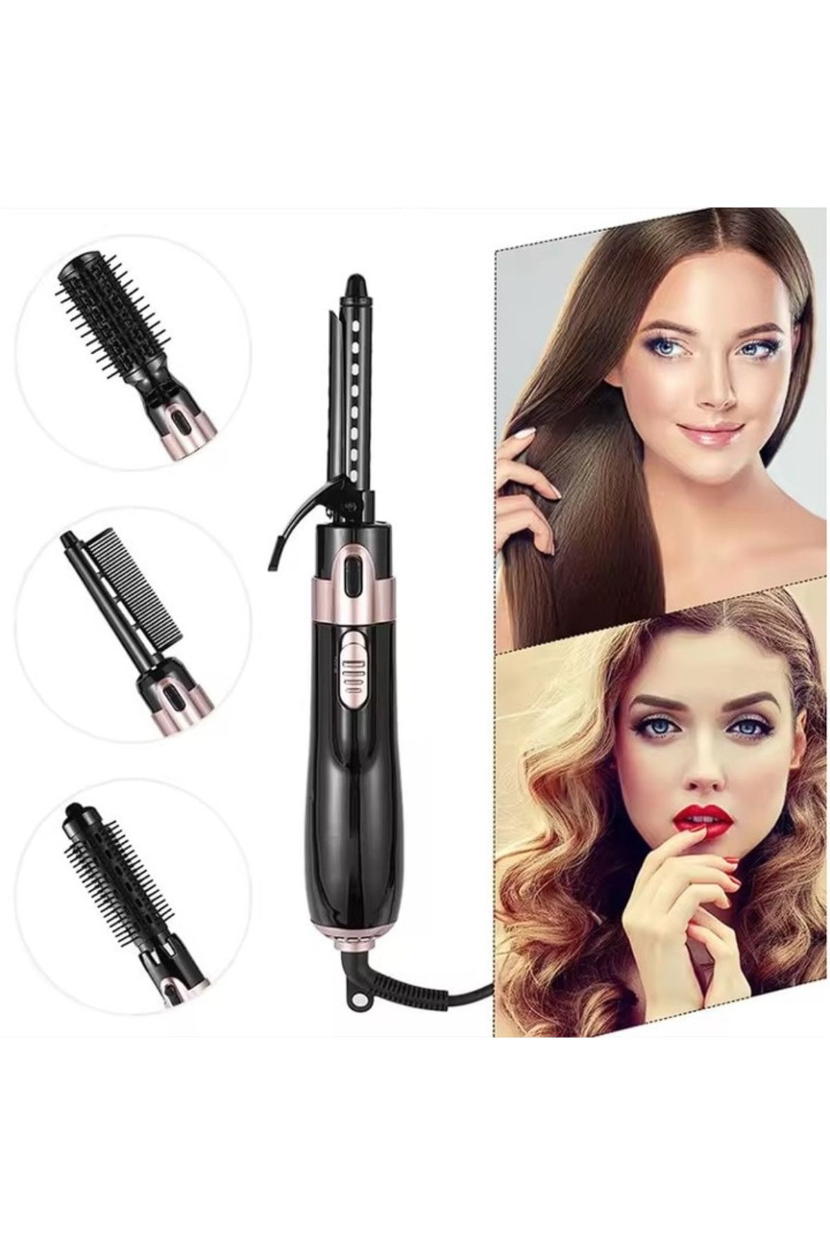 varioshop-Perie Electrica 4 in 1 VarioShop®, Ondulare, Uscare, Pieptanare, Indreptare, pentru Toate tipurile 9