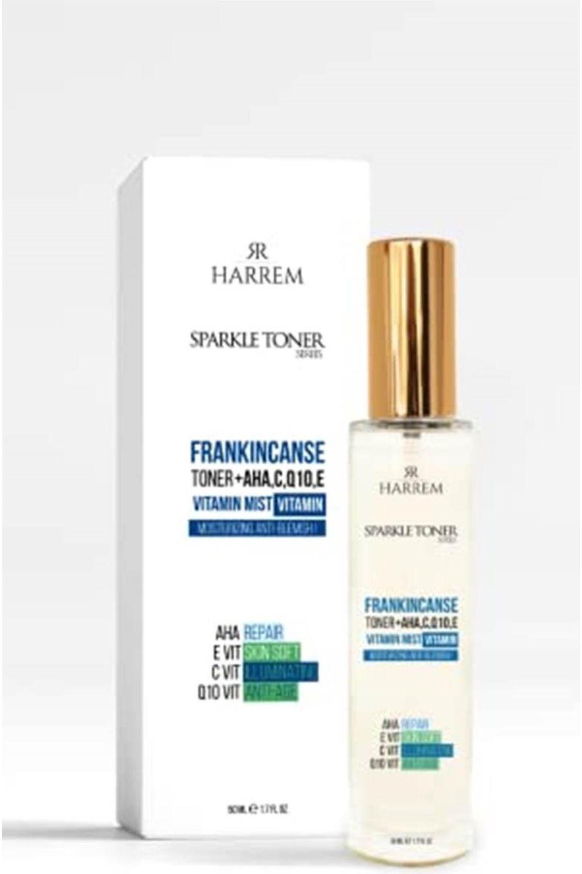 Harrem Onarıcı, Aydınlatıcı, Aha, E, C ve Q10 Vitamin Tonik 50 ml