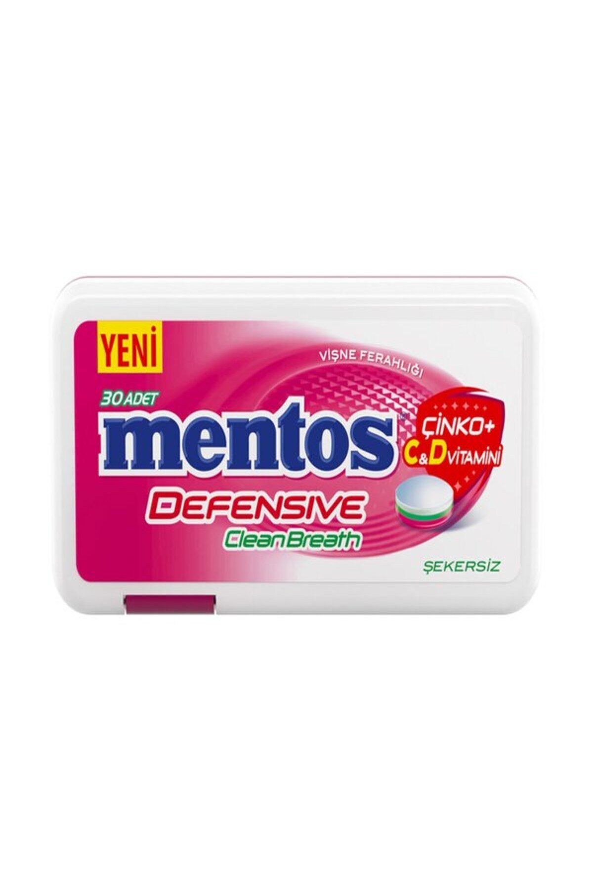 Mentos defensive şekersiz