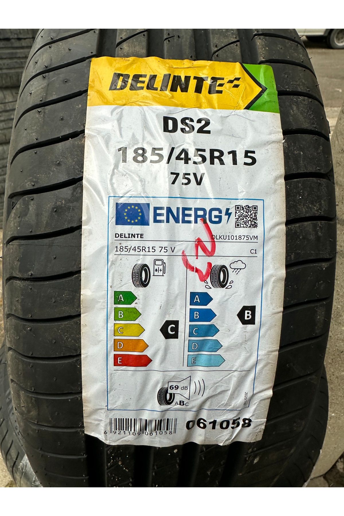 Delinte 185/45R15 75V DS2 DELİNTE 2023 ÜRETİM