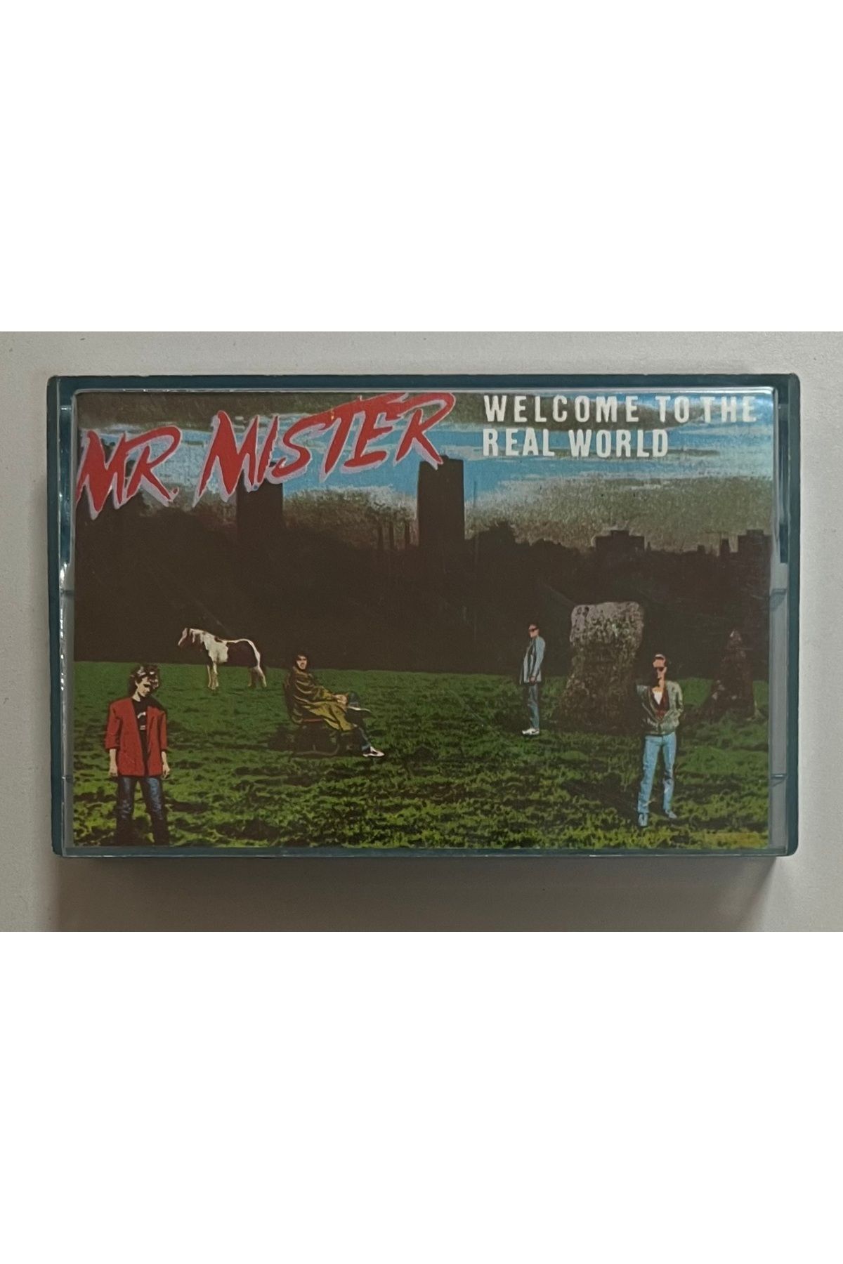 Plakevi İzmir Mr.Mister Welcome To Real World Kaset (Orijinal Dönem Kağıt Baskı Kaset)