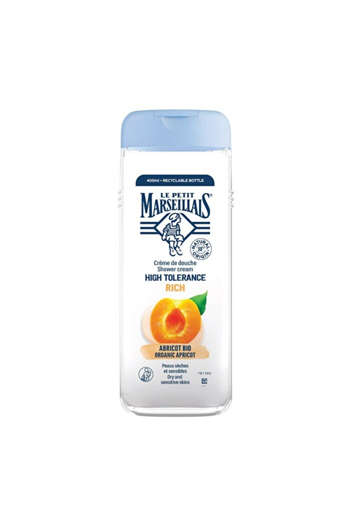 Le Petit Marseillais Duş Jeli Sensigreen - Organik Kayısı - 400 ml