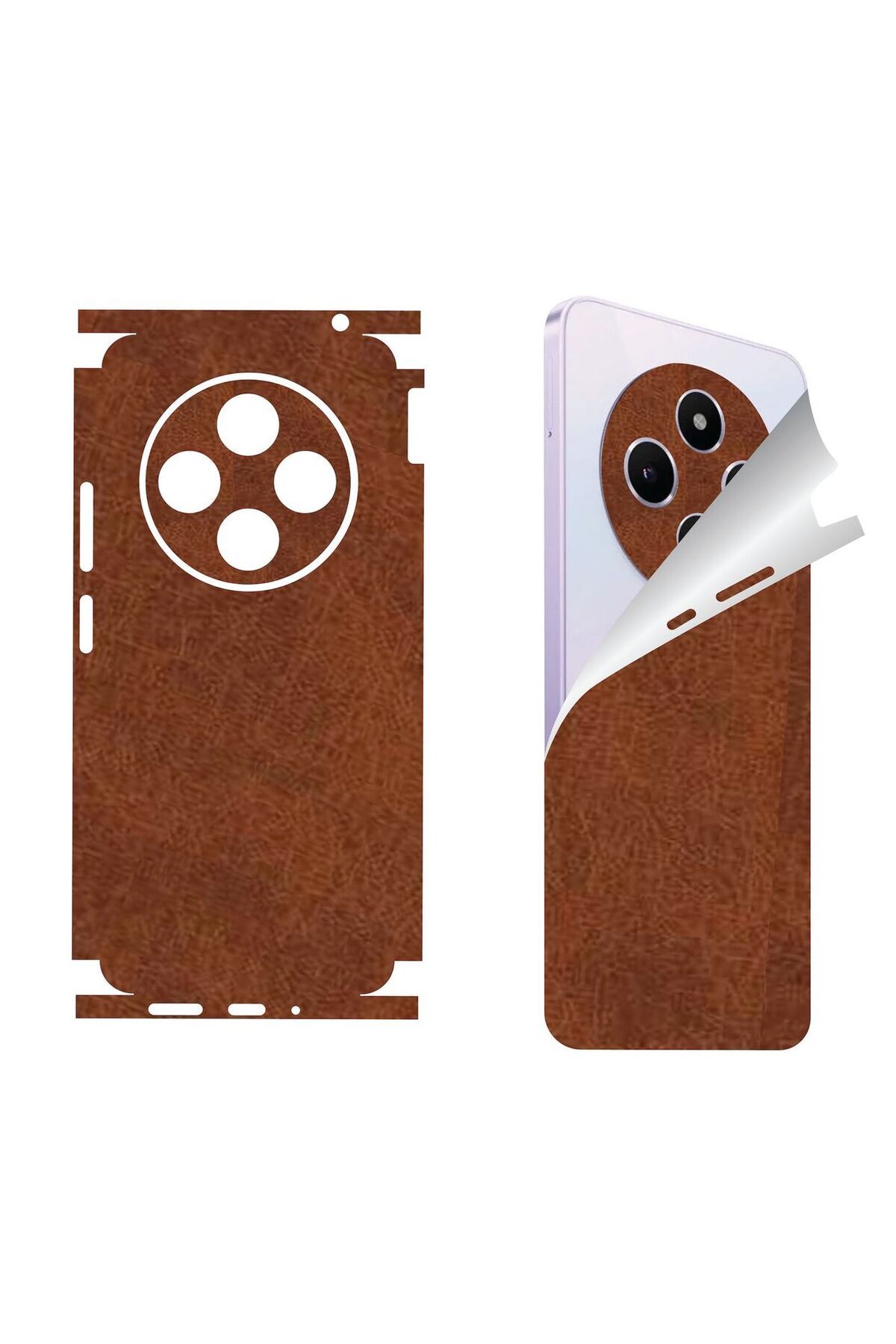 Bowie Xiaomi Mi 13 için uyumlu 360 full arka ve yan kaplama koruma sticker -Taba Deri