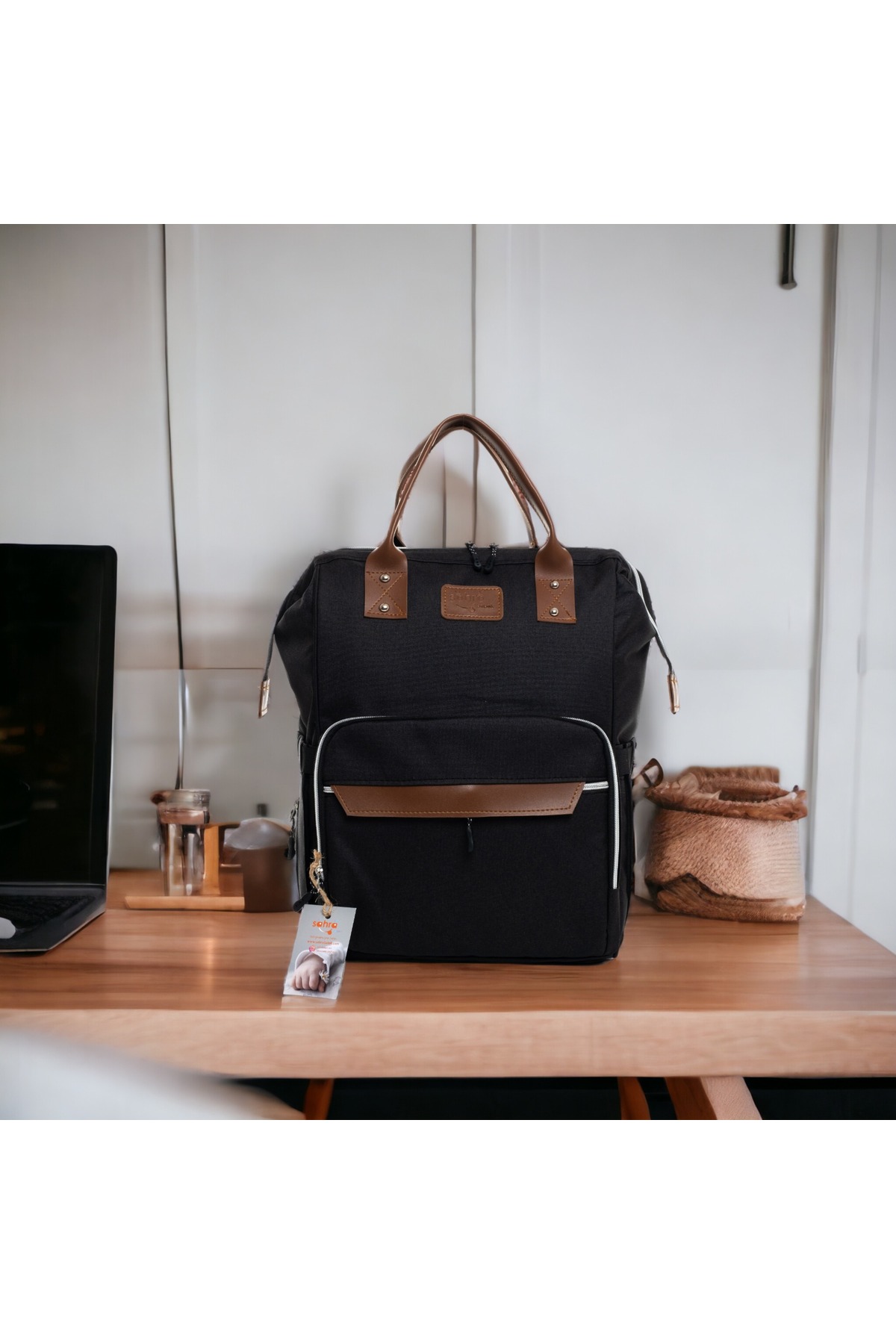 Pimadyo Büyük Doğum Seti (Hastane Çıkışı, Bebek Sırt Çantası, Portbebe, Battaniye, 10lu Mendil ve 3lÜ Çorap) fotoğrafı 3 (önizleme)