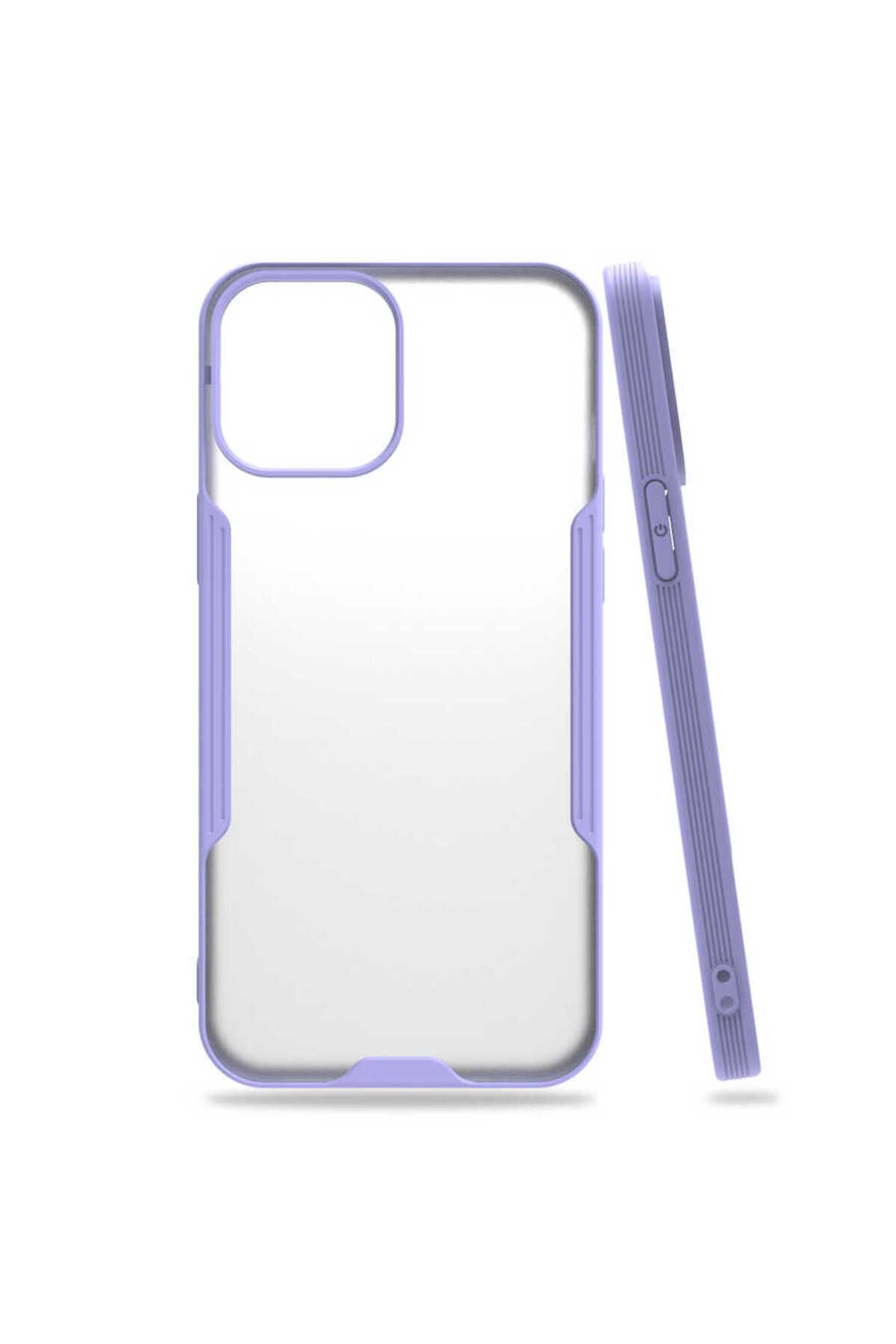 halkhouse Apple iPhone 12 Pro Max Kılıf Esnek Yumuşak Renkli Kapak Parf